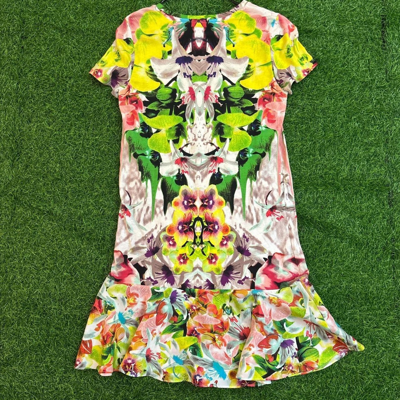 Prabal Gurung Y2k Floral Prabal Gurung Midi Length Dress Size XS / US 0-2 / IT 36-38 - 2 Thumbnail
