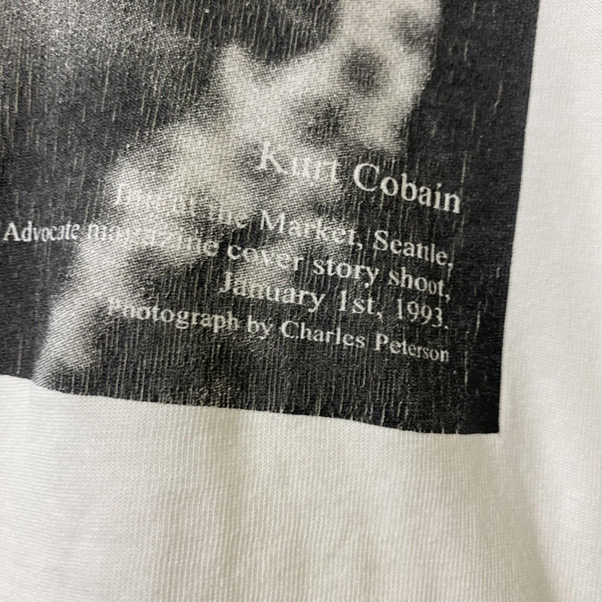 Band Tees NikoAnd... x Kurt Cobain Photograph By Charles Peterson Tee Size US M / EU 48-50 / 2 - 3 Thumbnail