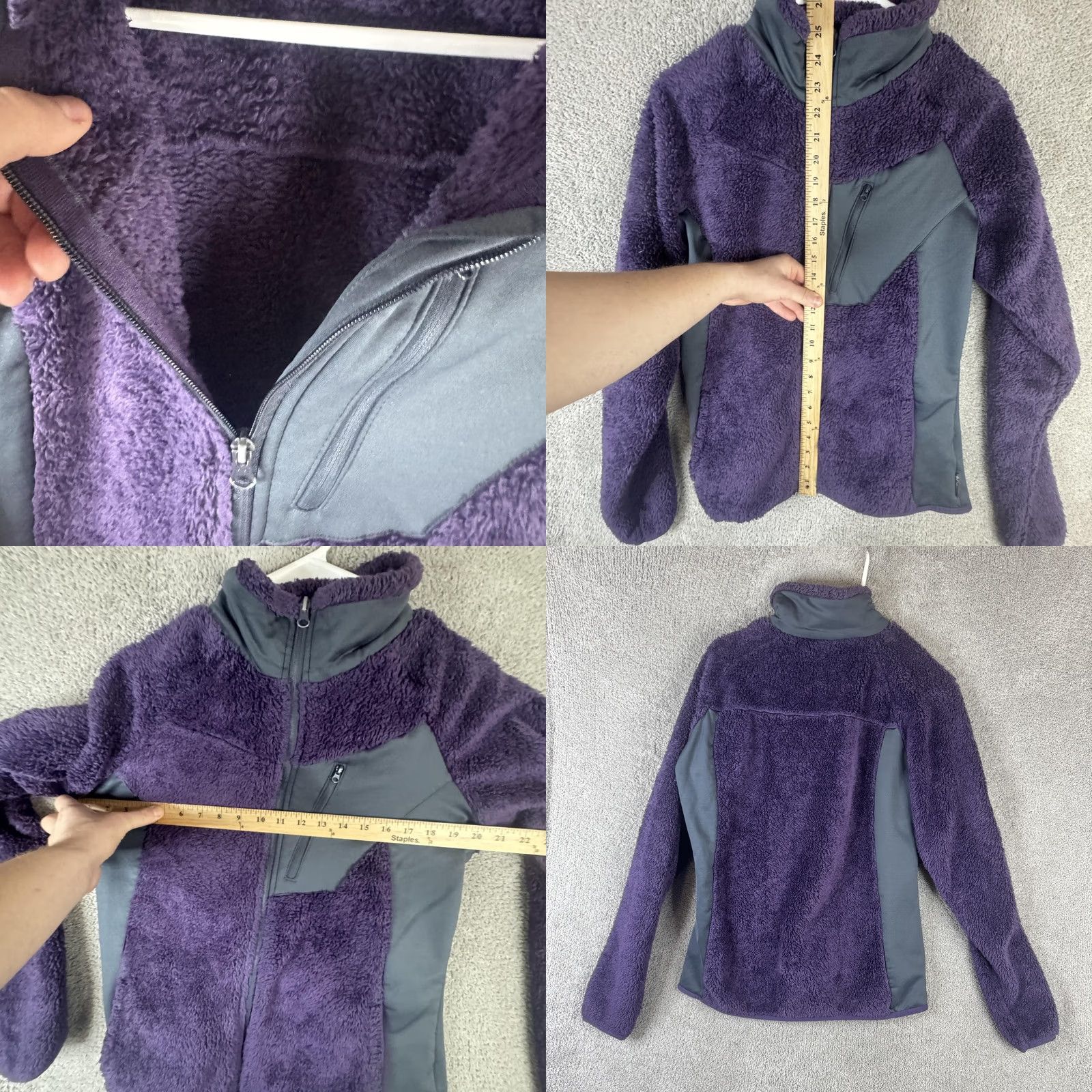 Vintage Columbia Fleece Jacket Womens Large Purple Full Zip Pockets Outdoor Size L / US 10 / IT 46 - 8 Thumbnail