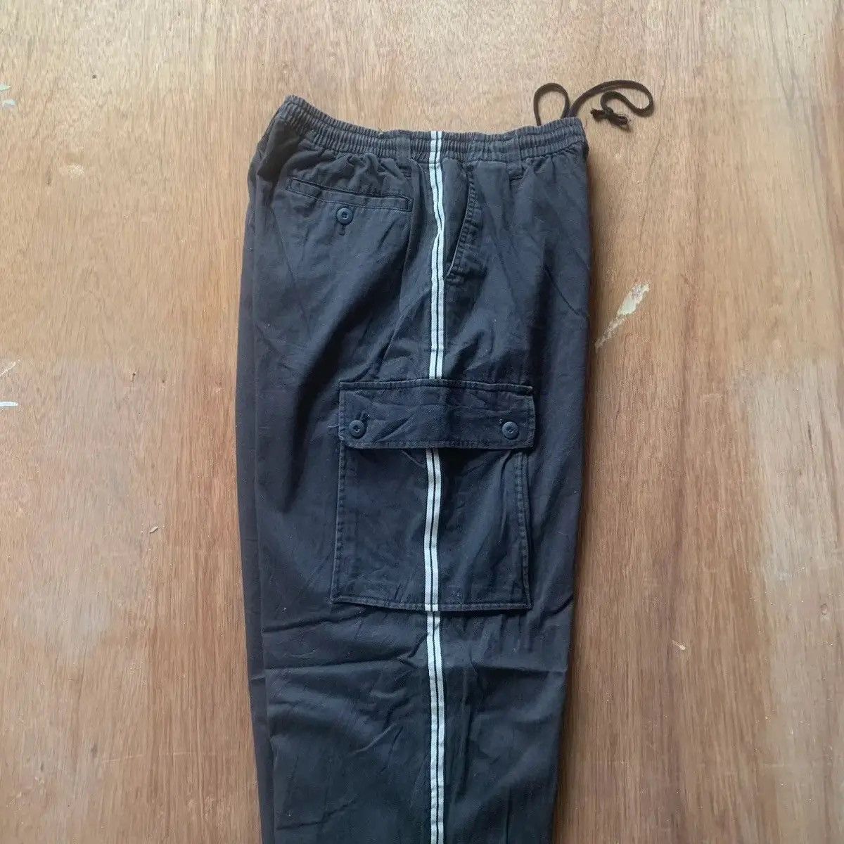 NOLLEY'S 🍁 FREE SIZE🍁VINTAGE SIDESTRIPED JAPANESE SPRINGWAIST CARGO Size US 36 / EU 52 - 11 Thumbnail