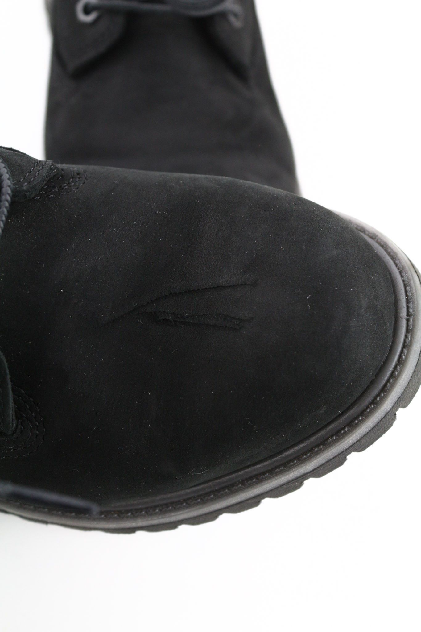 Timberland A17VM UK7 Black Leather Almond Ortholite 79872 Size US 9 / IT 39 - 9 Thumbnail
