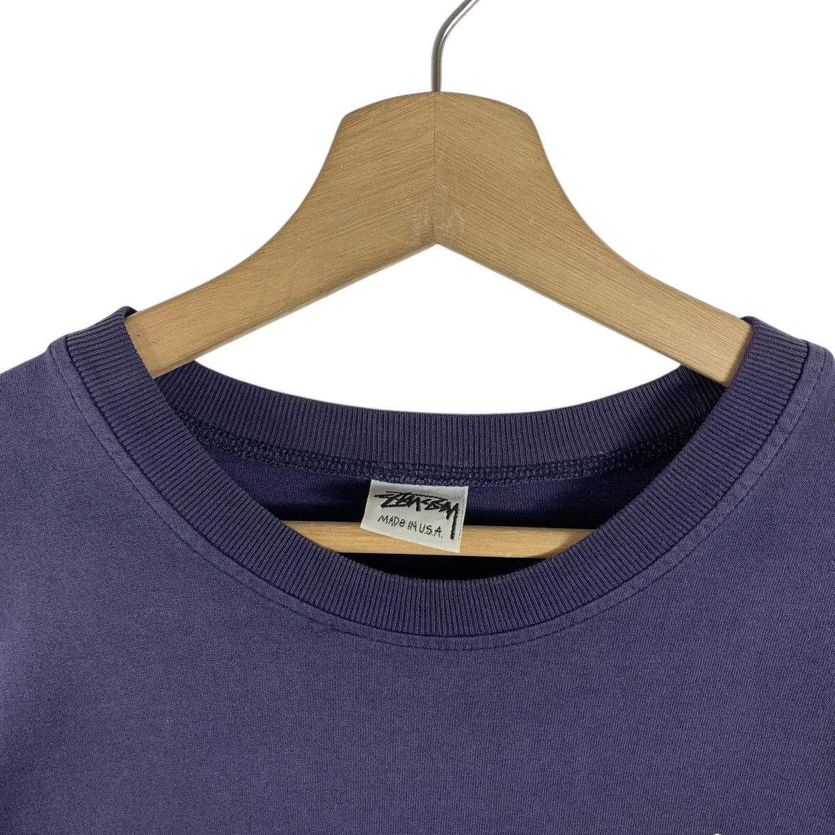 Stussy × Vintage Vintage 90s STUSSY Stickman big printed streetwear tee Size US L / EU 52-54 / 3 - 5 Thumbnail