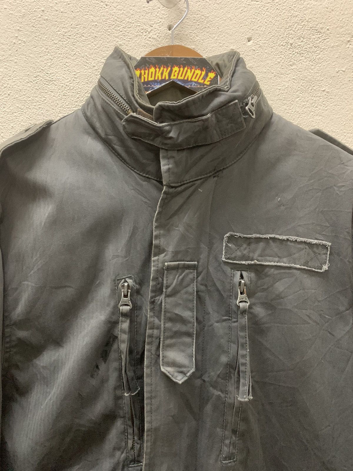 Japanese Brand × Levi's Levi’s Military Style Parkas Hooded Jacket Size US L / EU 52-54 / 3 - 3 Thumbnail
