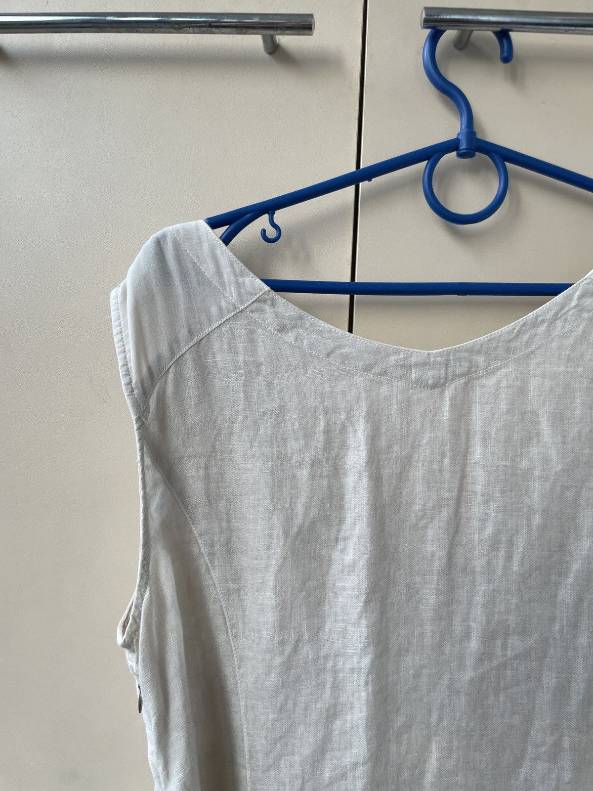 C.P. Company Vintage C.P. Company Linen Midi Belted dress size it 44 Size L / US 10 / IT 46 - 18 Thumbnail