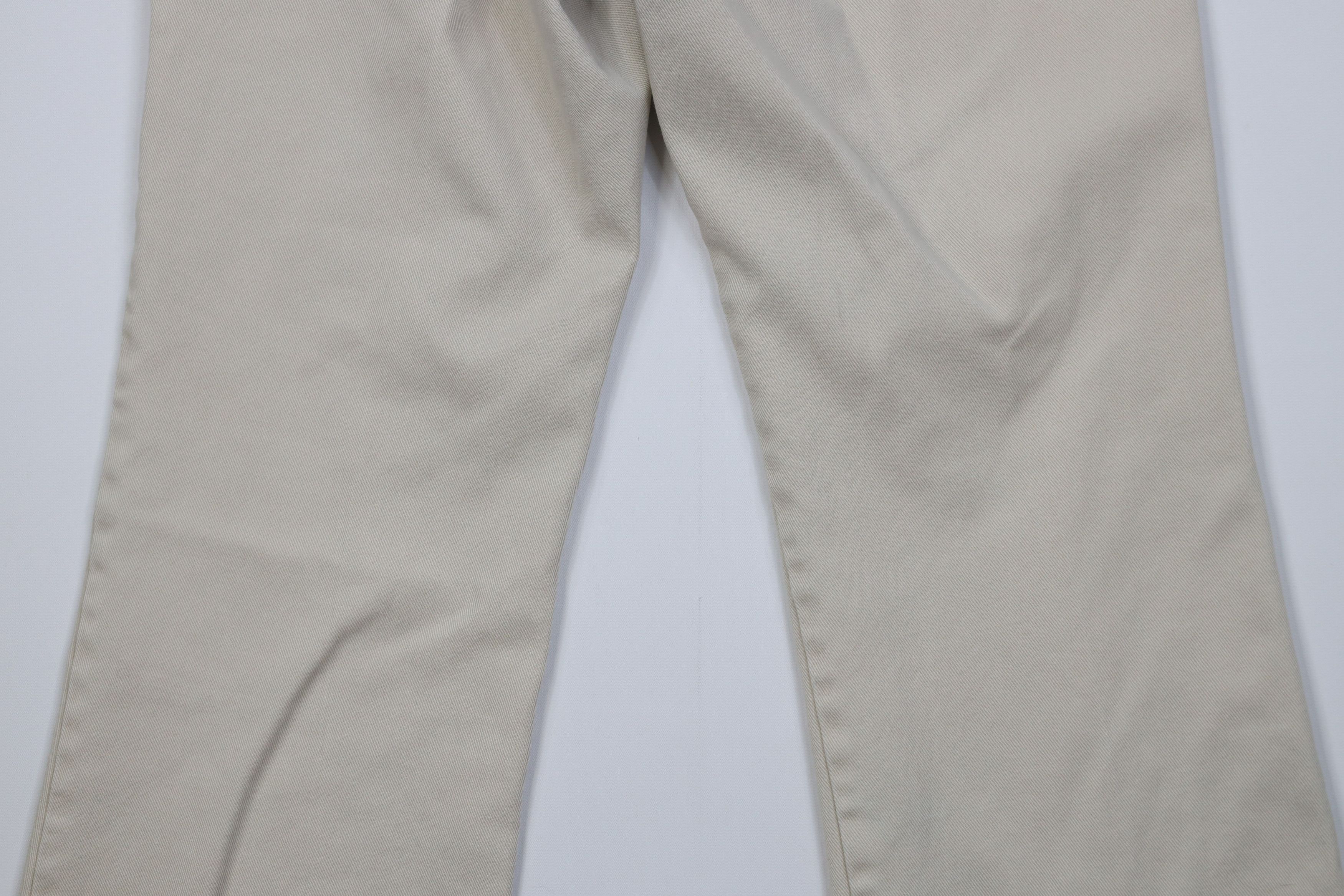 Vintage Vintage 70s Streetwear Twill Flared Wide Leg Jeans Beige USA Size US 32 / EU 48 - 11 Thumbnail