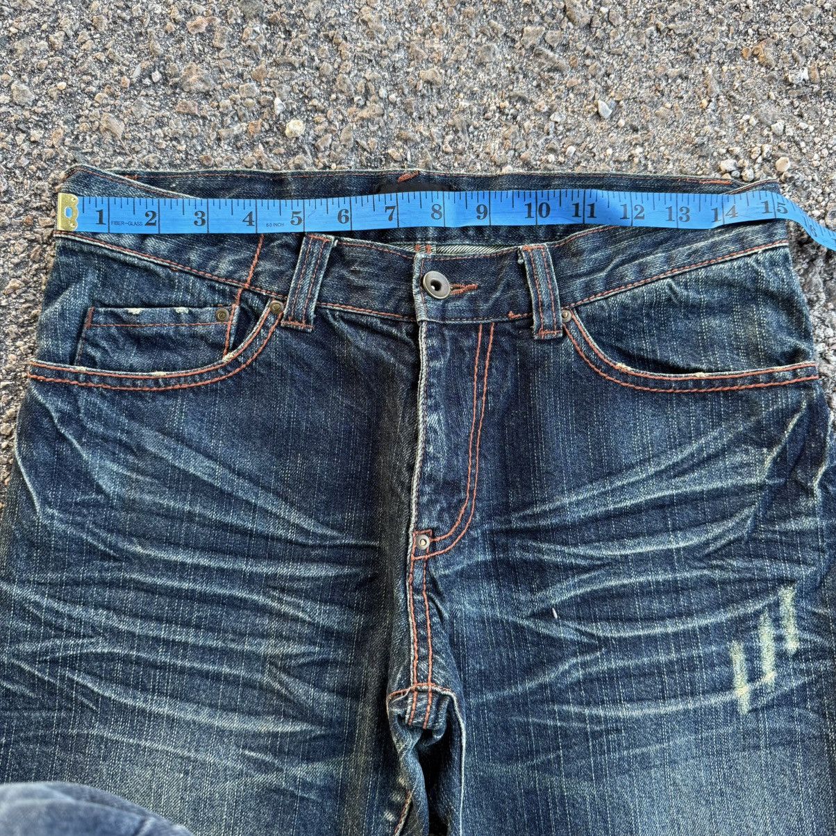 Tete Homme W30 VINTAGE TETE HOMME FLARE DENIM JEAN PANTS Size US 30 / EU 46 - 6 Thumbnail