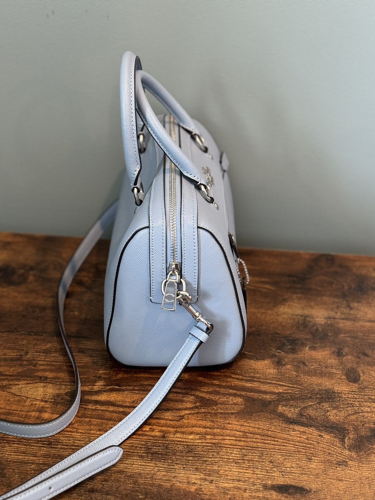 Coach Coach Light Blue Shoulderbag Size ONE SIZE - 3 Thumbnail