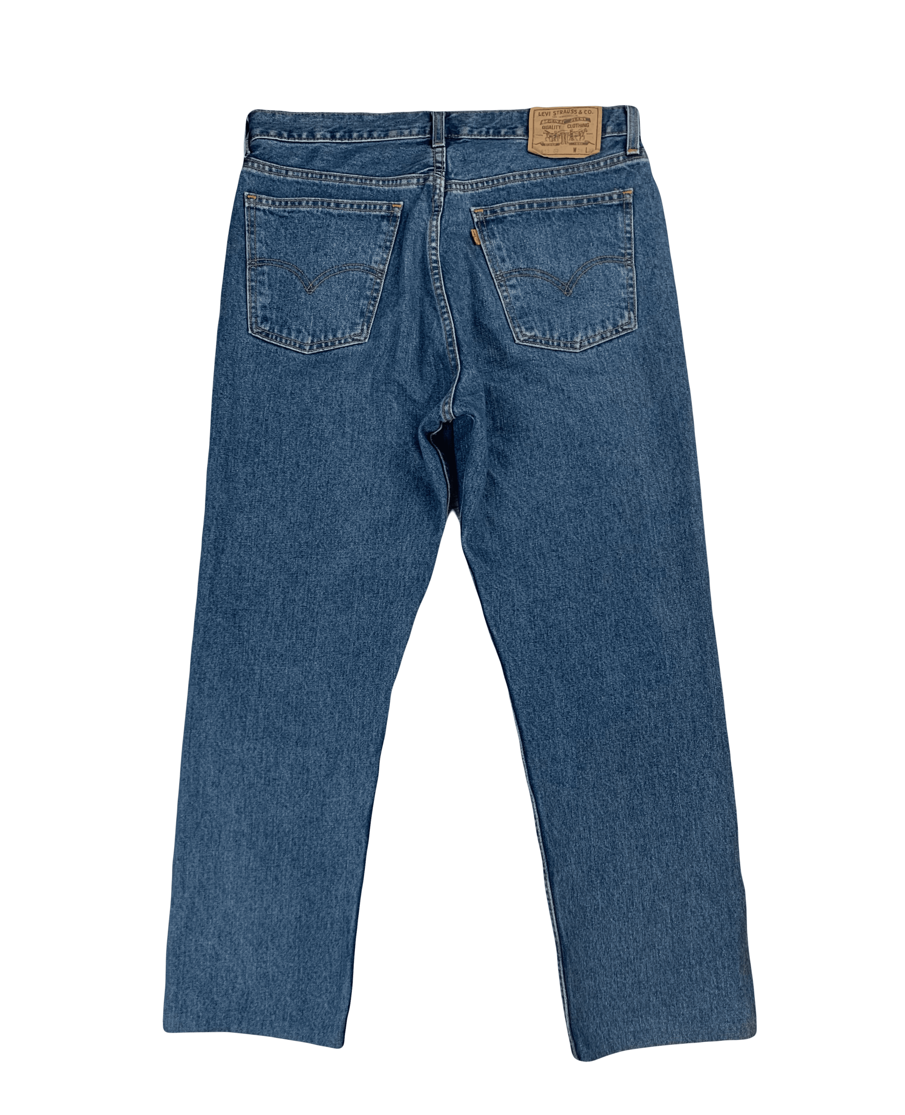 Japanese Brand × Levi's × Vintage Levis 90s Vintage jeans orange tag 612 model Size US 36 / EU 52 - 1 Thumbnail