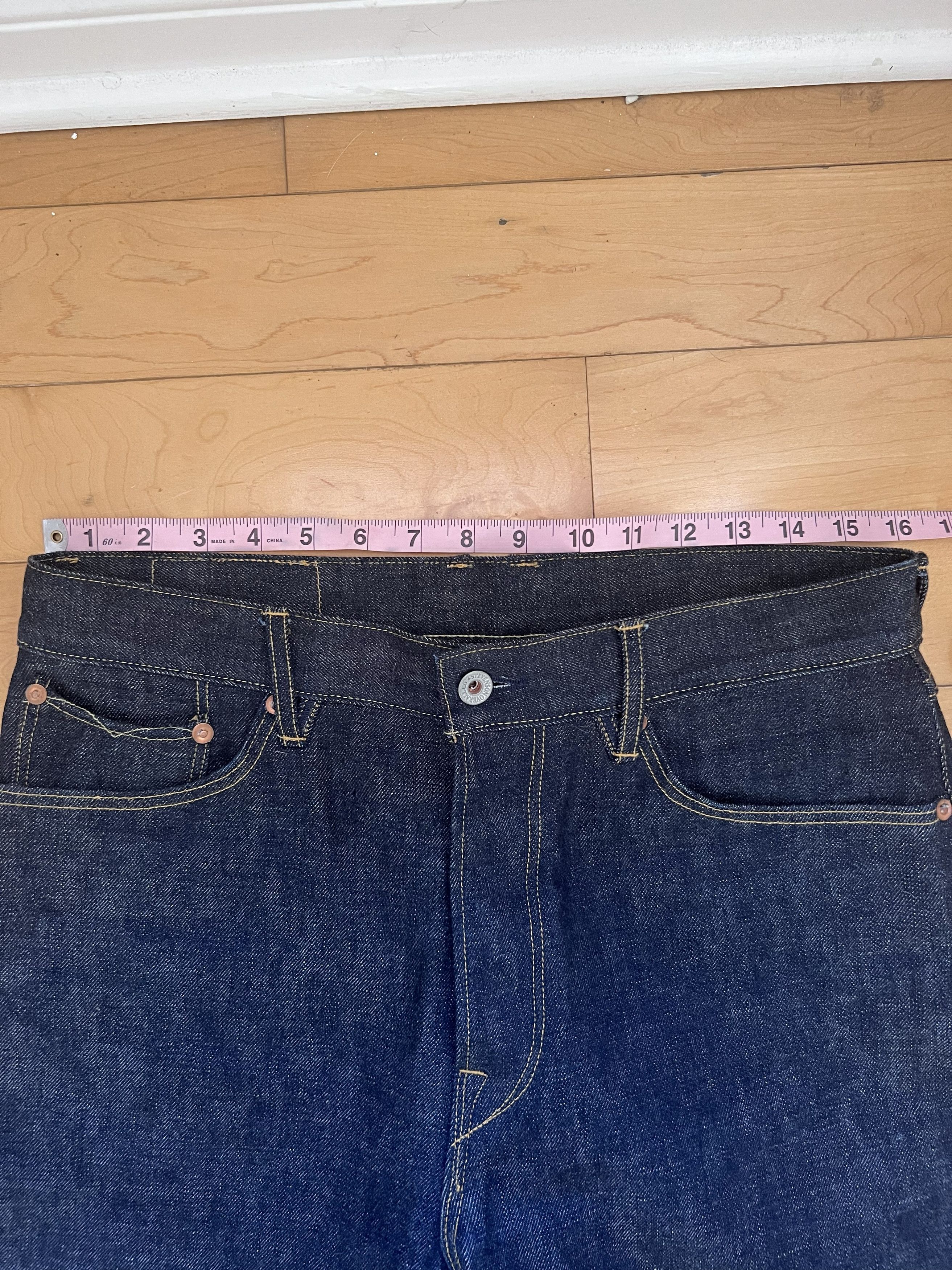 Stevenson Overall Co. 220 Carmel Straight Tapered - Indigo Size US 30 / EU 46 - 5 Thumbnail