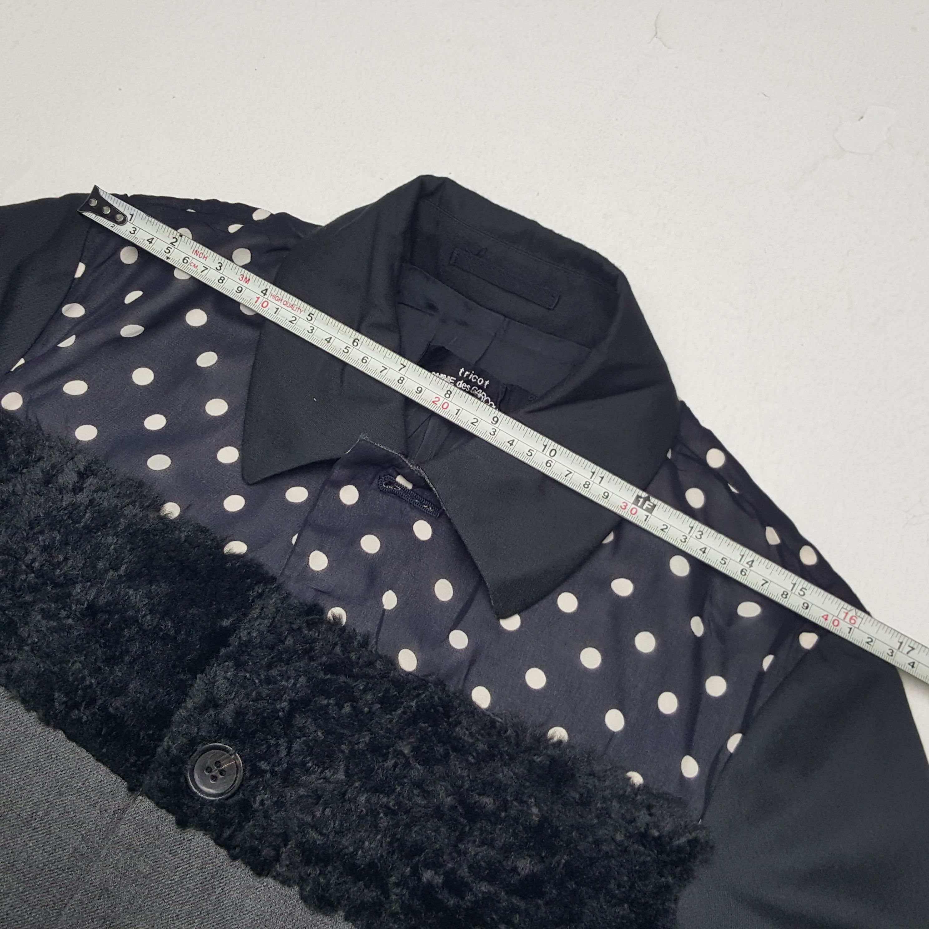 Comme des Garcons × Japanese Brand × Vintage Vintage Tricot Comme des Garcons Button Up Jacket Size US S / EU 44-46 / 1 - 4 Thumbnail