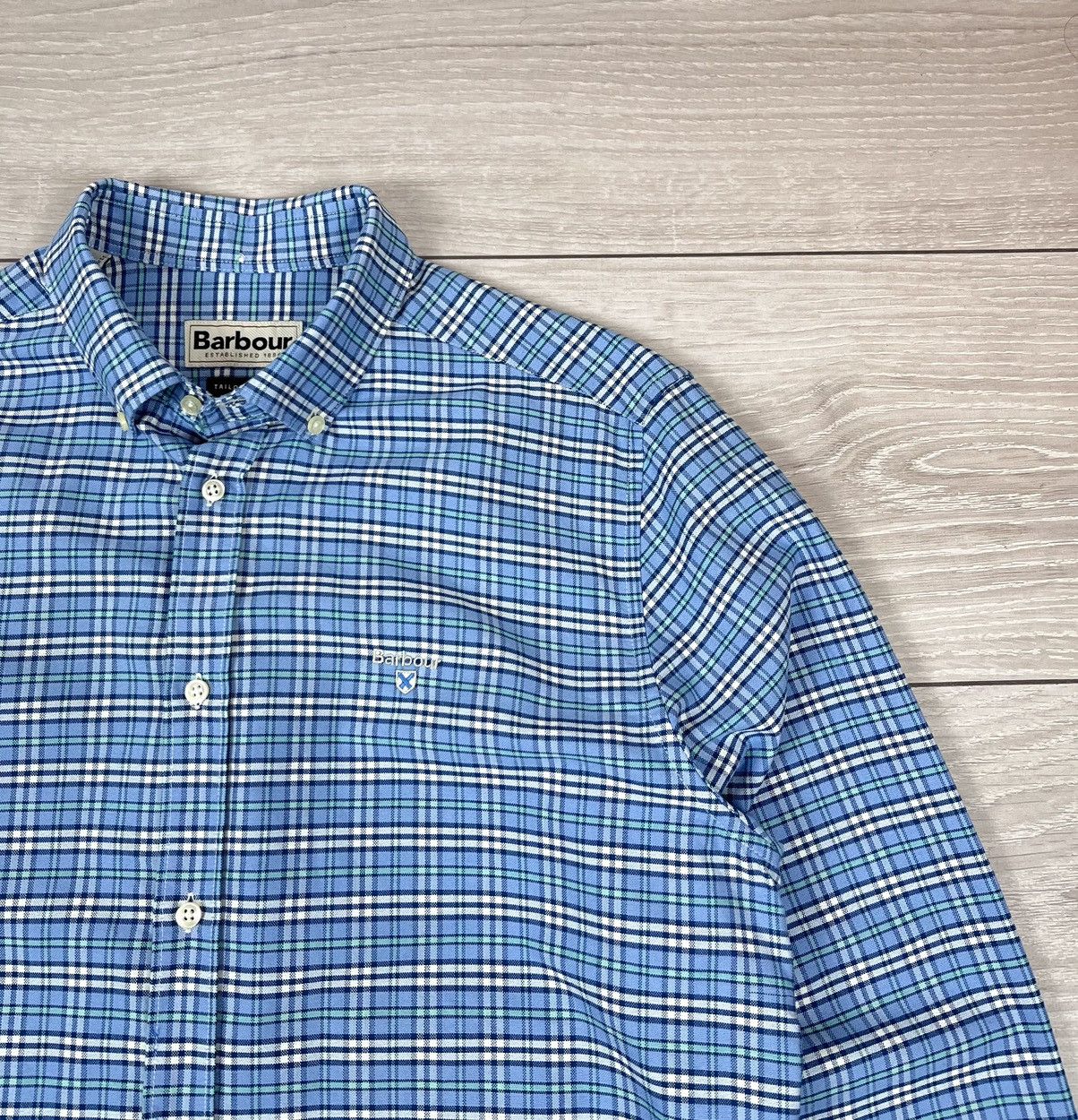 Barbour Barbour Highland 22 Tailored Oxford Checkered Shirt Size US M / EU 48-50 / 2 - 6 Thumbnail