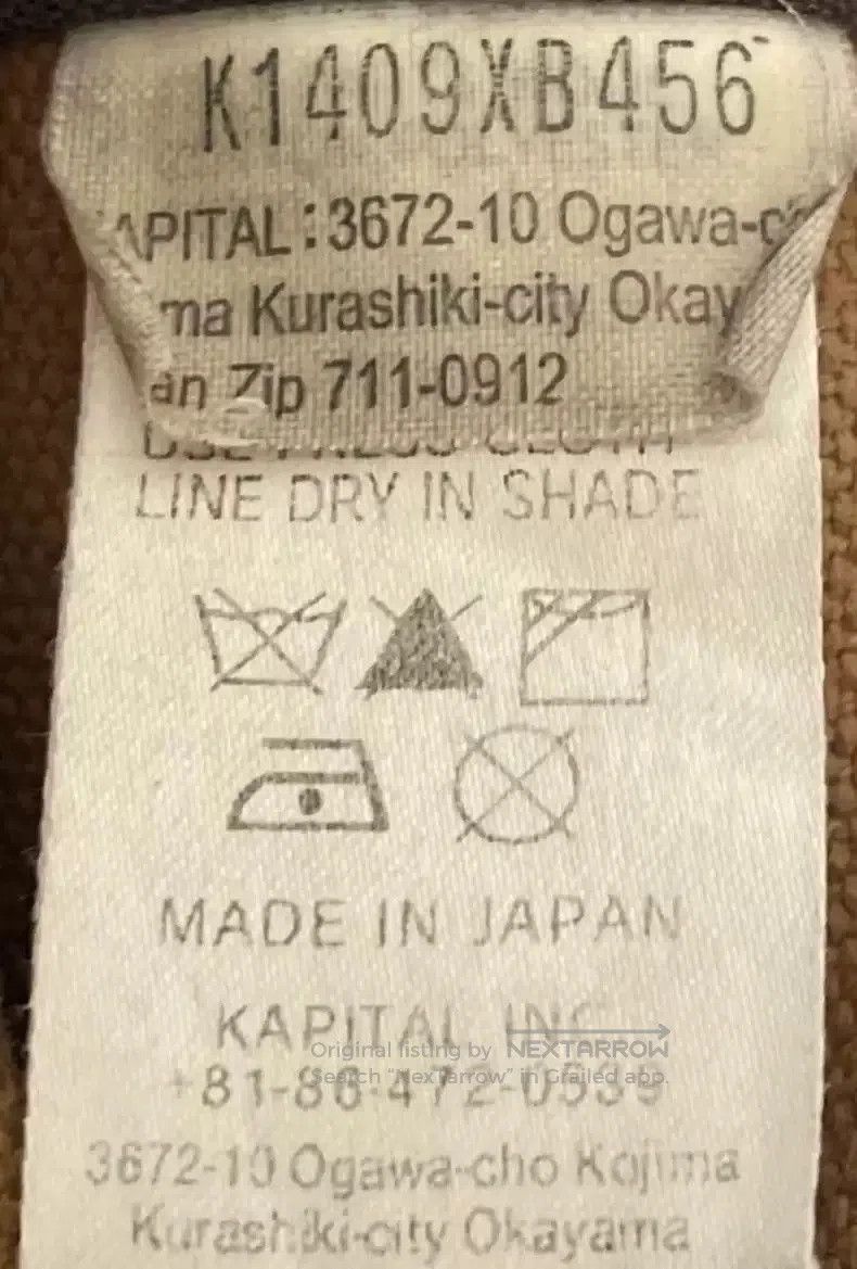 Kapital Kapital Backpack. Size ONE SIZE - 7 Thumbnail