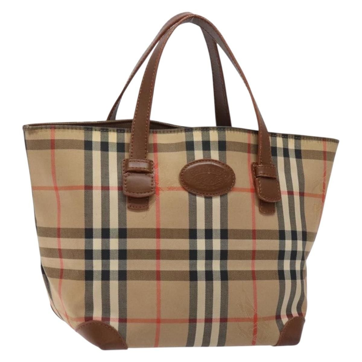 Burberry Burberry Nova Check Tote canvas check pattern Size ONE SIZE - 1 Thumbnail