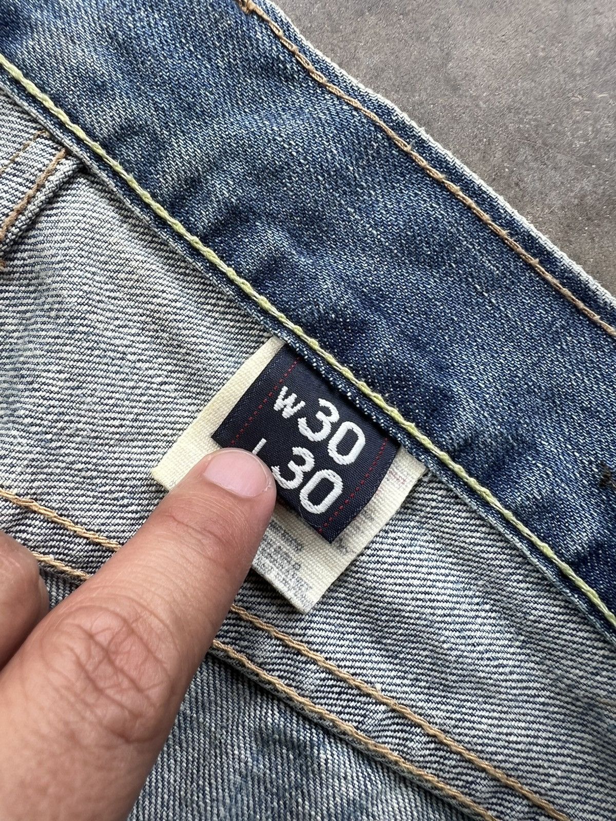 Abercrombie & Fitch × If Six Was Nine × Japanese Brand 💥Flare💥Vintage Abercrombie & Fitch Distress Jean Size US 31 - 25 Thumbnail