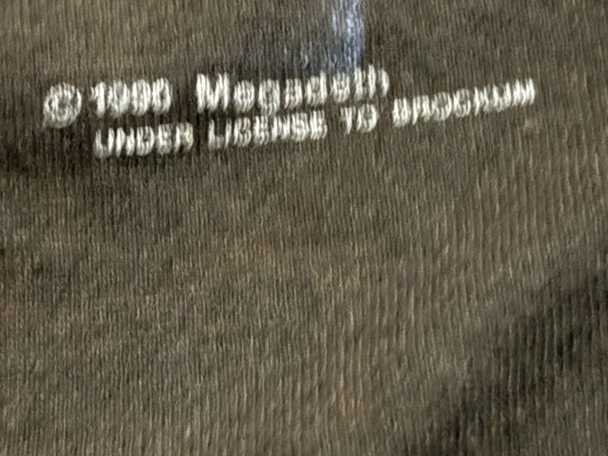 Megadeth Vintage 1990 Megadeath Rust in Peace Berlin Wall Black Tour Size US M / EU 48-50 / 2 - 7 Thumbnail
