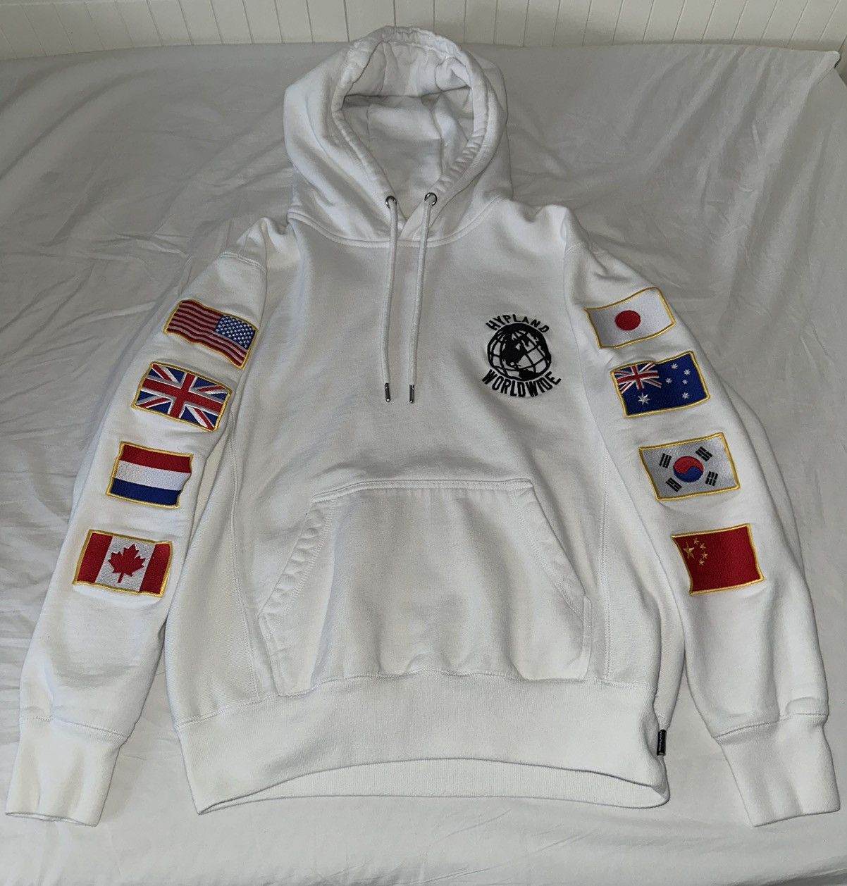 Hypland Hypland Worldwide Hoodie Flags Embroidered Size US M / EU 48-50 / 2 - 1 Thumbnail