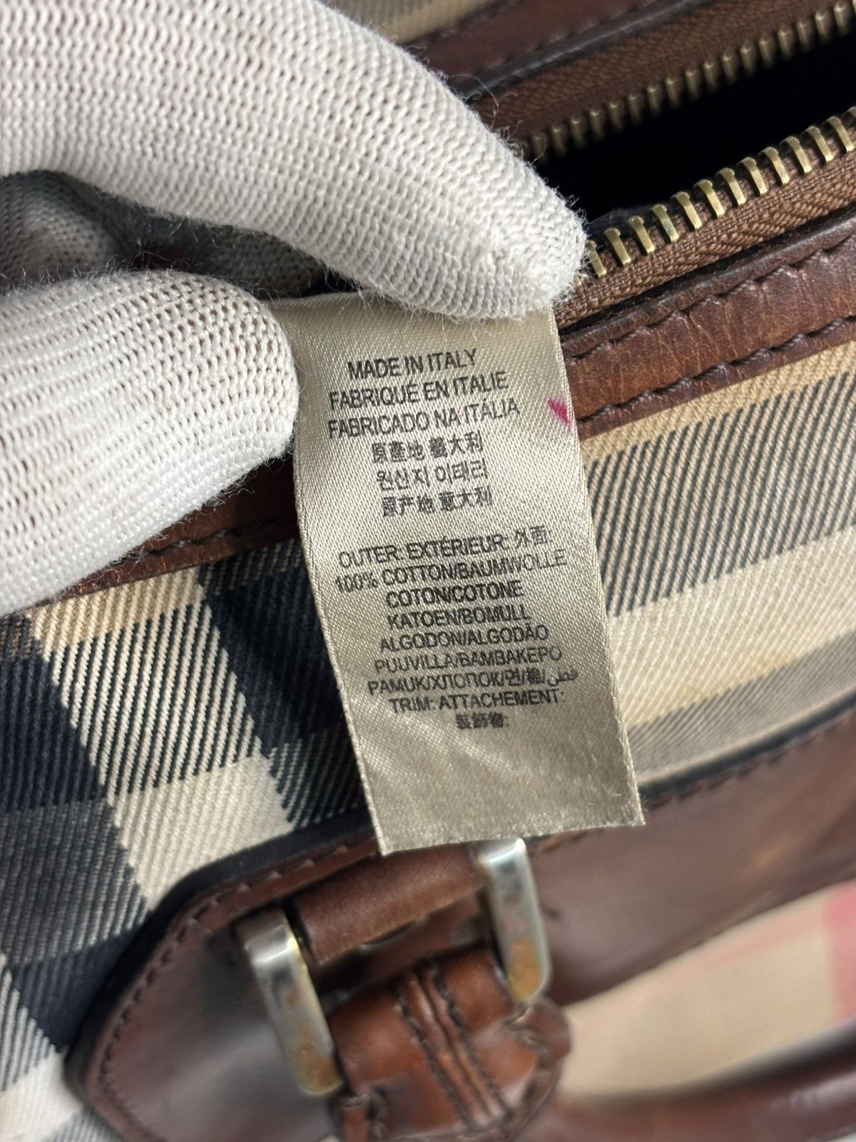 Burberry Burberrys Speedy Bag with add on Long Strap Size ONE SIZE - 12 Thumbnail