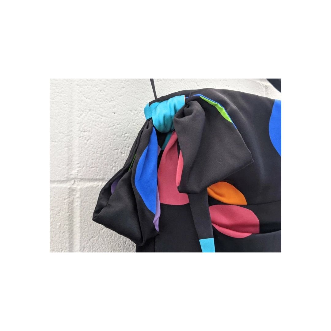 Moschino SS15 Moschino Couture Jeremy Scott Cocktail Dress Neon Size S / US 4 / IT 40 - 10 Thumbnail