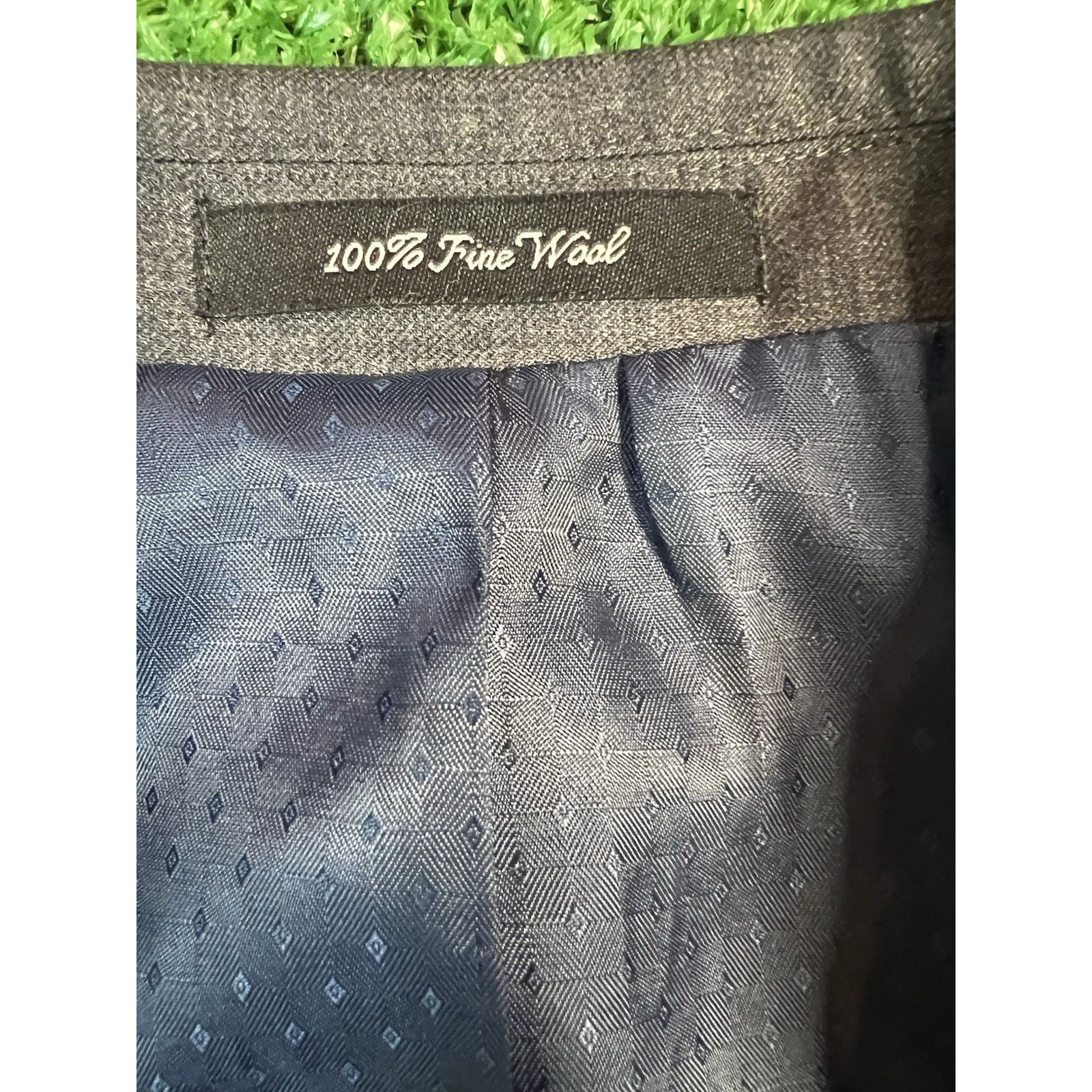 Other Mantoni Blazer Men Size 42 Blue 100% Virgin Wool Jacket Size 42R - 2 Thumbnail