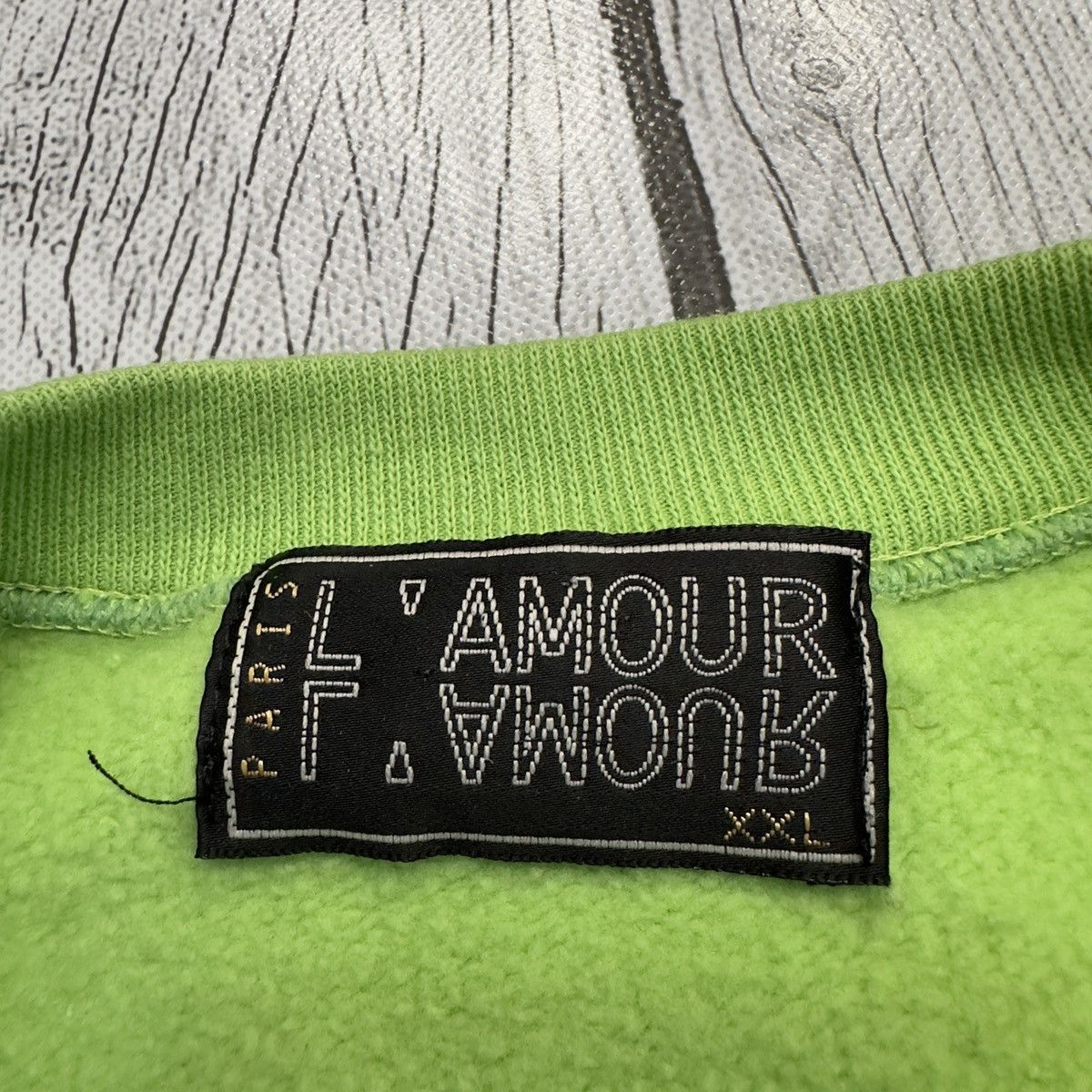 Vintage Vintage Paris sweatshirt Size US XXL / EU 58 / 5 - 4 Thumbnail