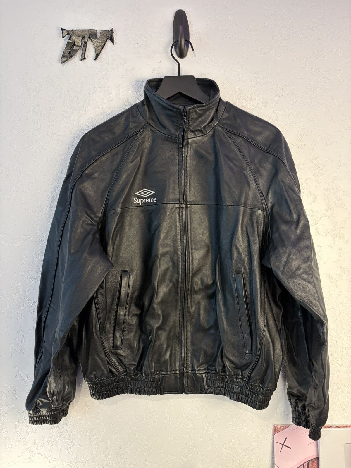 Supreme UNWORN* SUPREME®/JUNYA WATANABE CDG/SCHOTT®LEATHER PEACOAT 