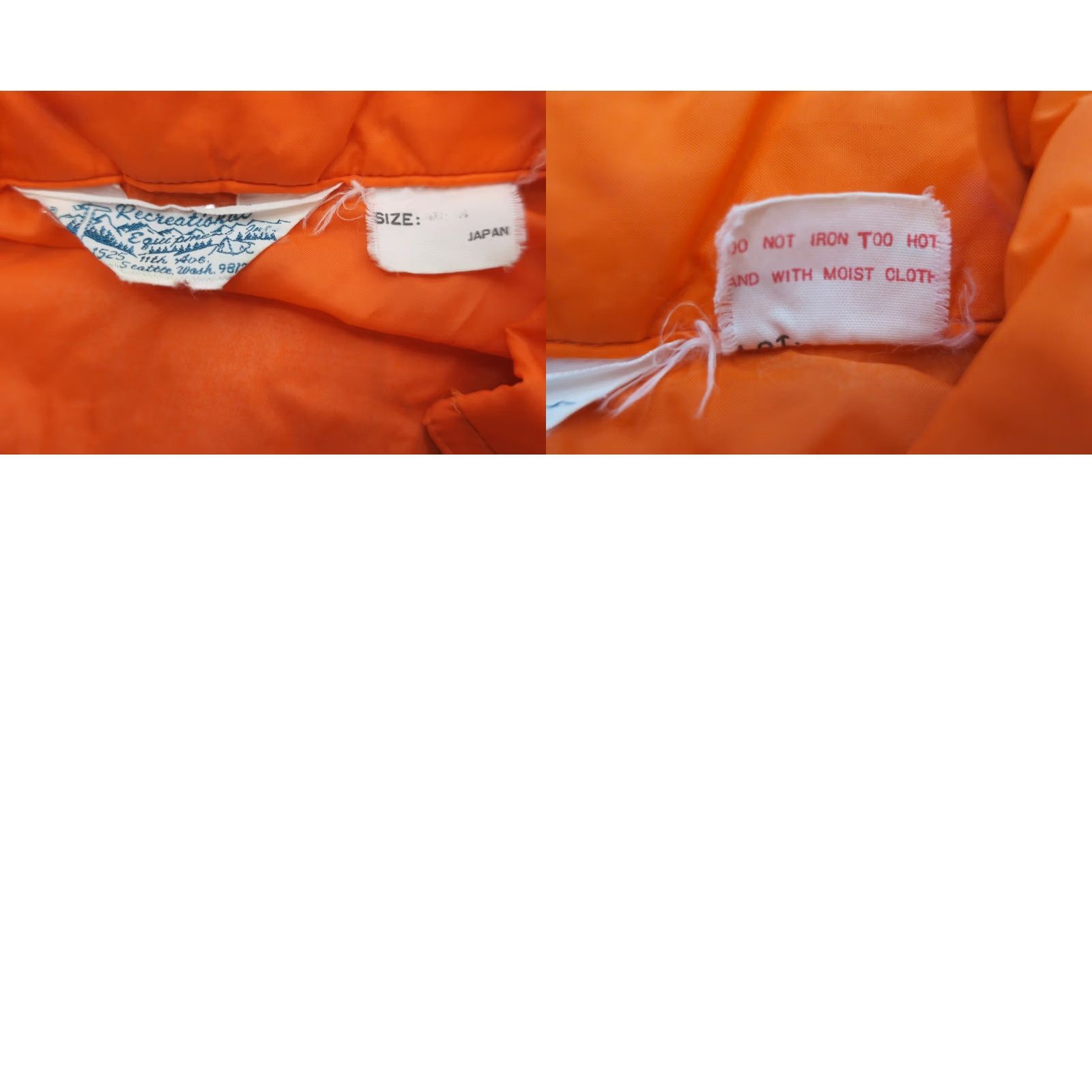 Equipment VTG 60s REI Recreational Equipment Windbreaker Orange Jacket L Mens M/L Japan Nylon Field Jacket Vintage REI Windbreaker Orange L Mens Size US L / EU 52-54 / 3 - 8 Thumbnail
