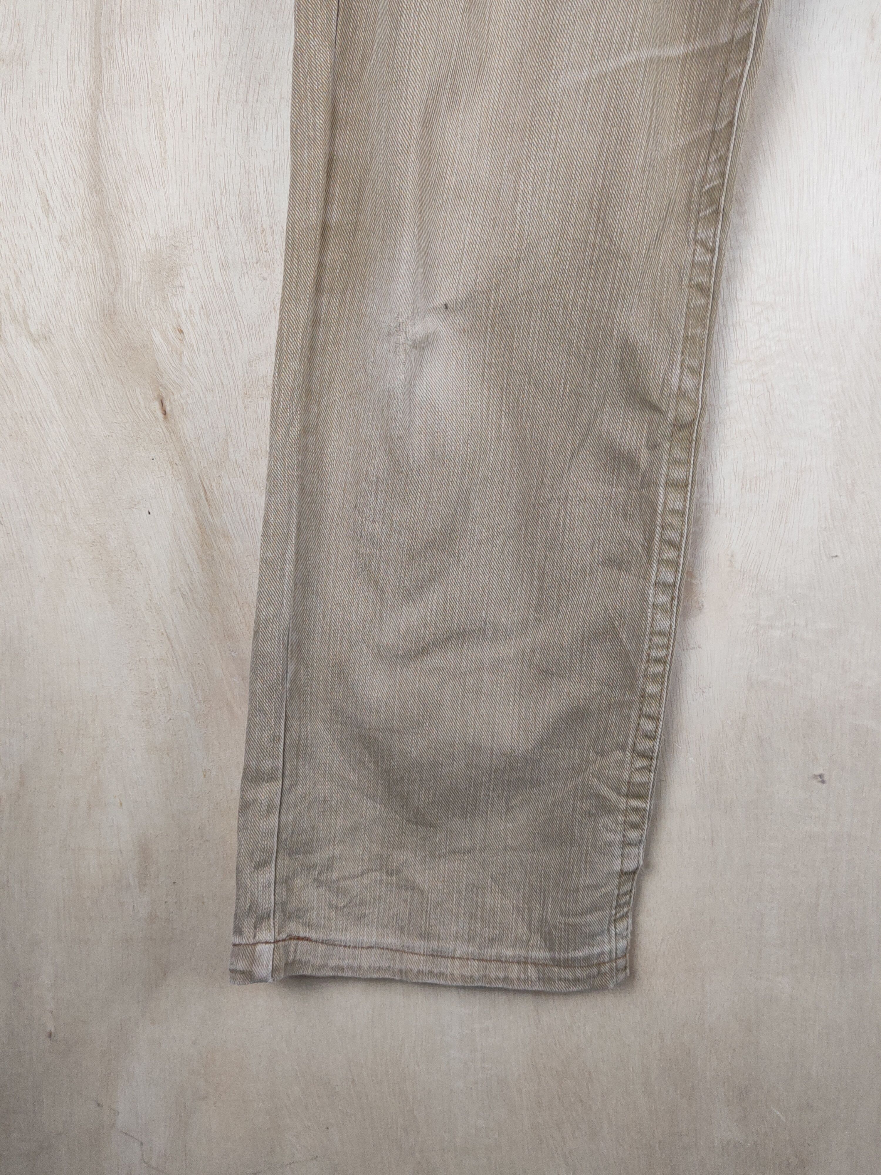 Japanese Brand Japanese Brand Brown Faded Distressed Ripped Jeans #S2437 Size 28" / US 6 / IT 42 - 4 Thumbnail