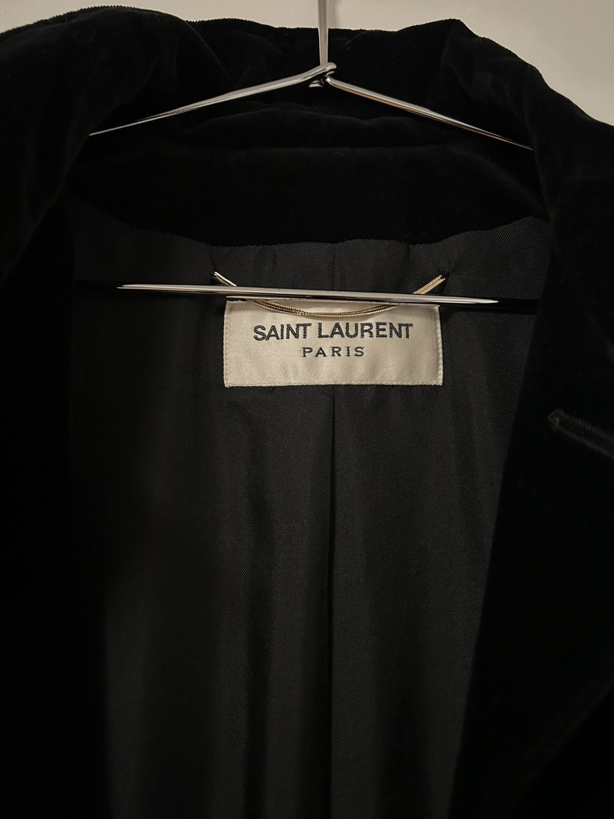 Saint Laurent Paris YSL VELVET CAPE Size US XXS / EU 40 - 2 Thumbnail