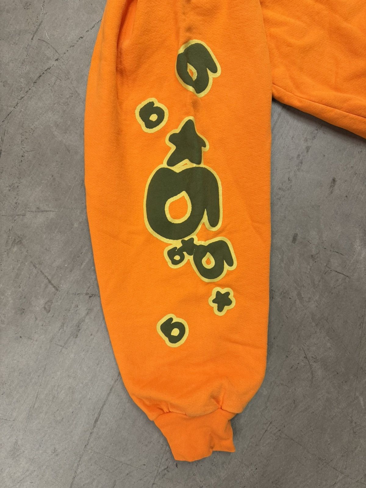 Sp5der Sp5der Orange Beluga Hoodie Size US XL / EU 56 / 4 - 3 Thumbnail