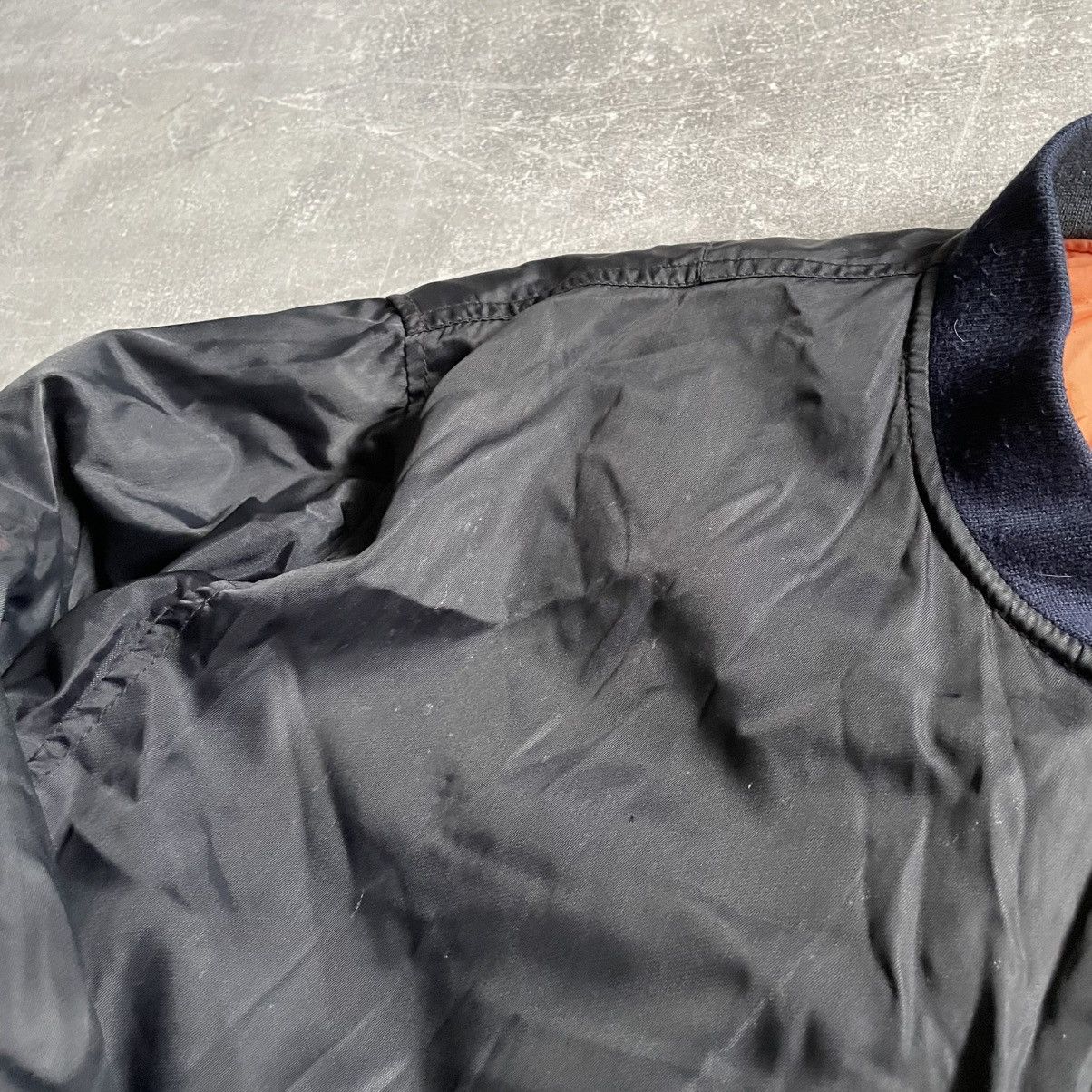 If Six Was Nine 90s Challenger ma1 bomber Jacket Vintage military arm fly US Size US XL / EU 56 / 4 - 6 Thumbnail