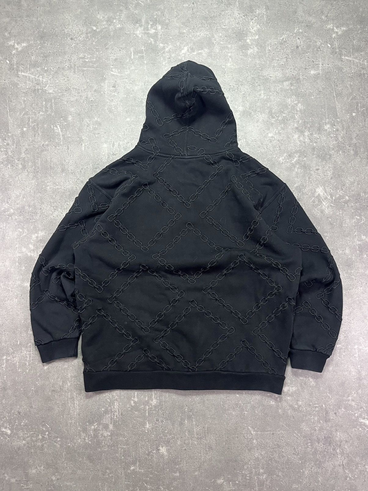 Karl Kani Karl Kani Chains Logo AOP Embroidered Baggy Zip Hoodie L XL Size US L / EU 52-54 / 3 - 2 Thumbnail