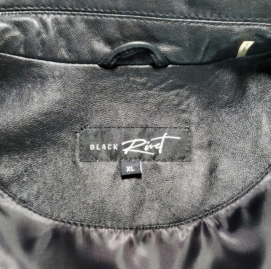Black Rivet Black Rivet Size XL Jacket Leather Blazer Button Down Coat Size XL / US 12-14 / IT 48-50 - 10 Thumbnail