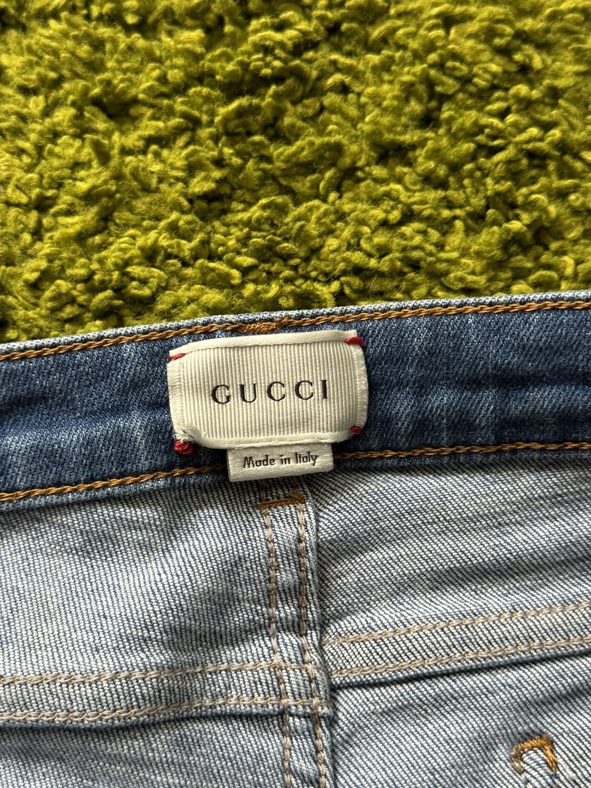 Designer × Gucci Gucci skinny fit faded jeans denim Size 26" / US 2 / IT 38 - 3 Thumbnail