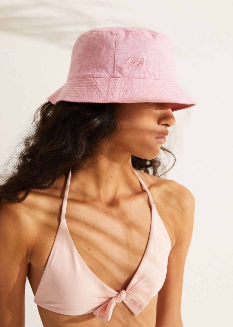 Loro Piana o1srvl11e0624 Size: OS FAN1662 Bucket Hat in Purple Size ONE SIZE - 1 Thumbnail