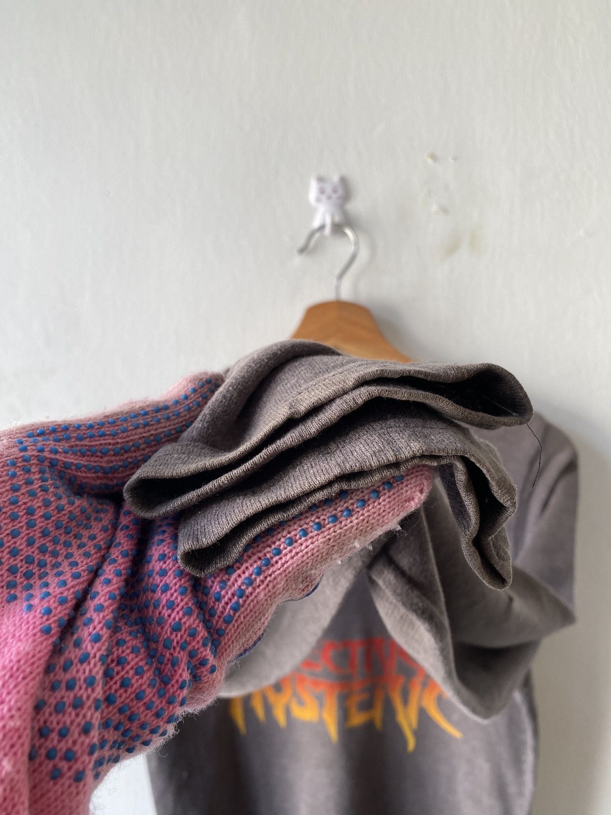 Hysteric Glamour × Japanese Brand Hysteric Glamour Electric Grey Faded Long Sleeve Shirt Size US S / EU 44-46 / 1 - 11 Thumbnail