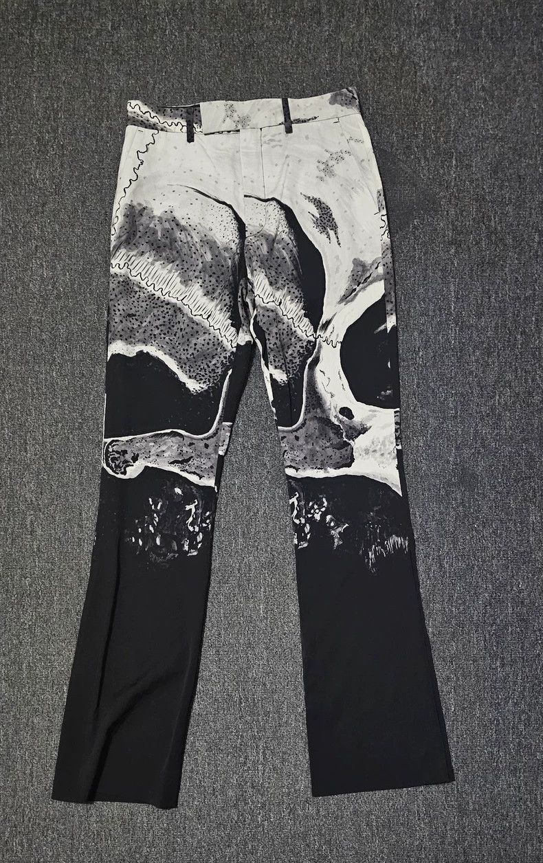Amiri Amiri Wool Flare Pants Size US 30 / EU 46 - 2 Thumbnail
