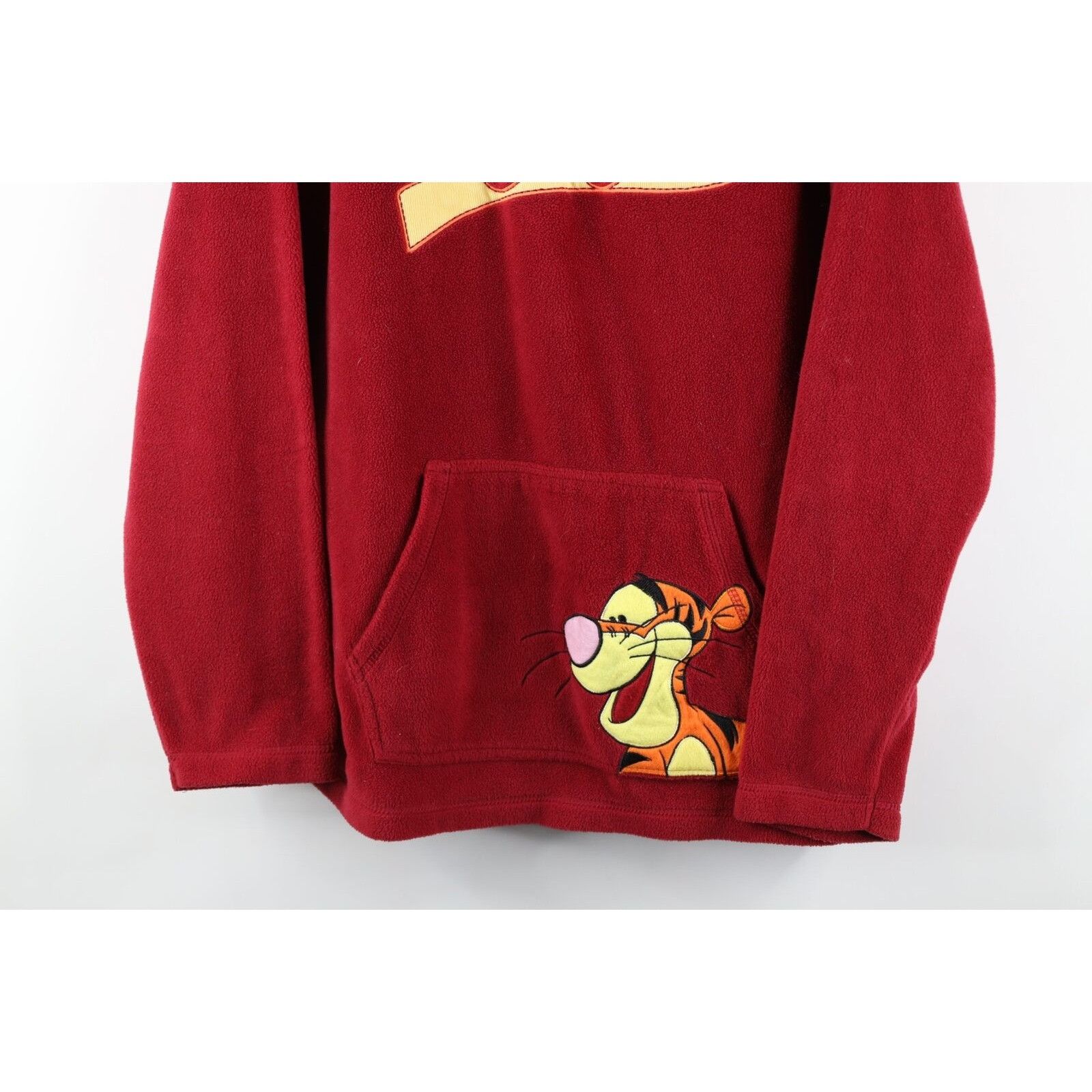Disney × Vintage Vintage 90s Disney Winnie the Pooh Tigger Fleece Hoodie Size XL / US 12-14 / IT 48-50 - 3 Thumbnail