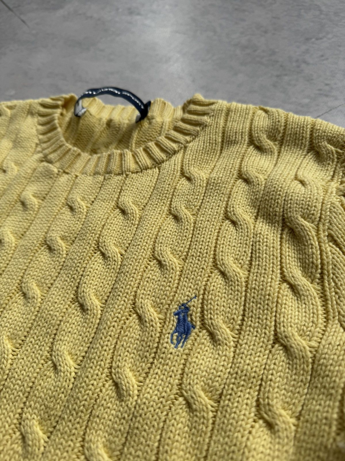Designer × Polo Ralph Lauren × Vintage Vintage Polo Ralph Lauren yellow sweater luxury Size M / US 6-8 / IT 42-44 - 4 Thumbnail