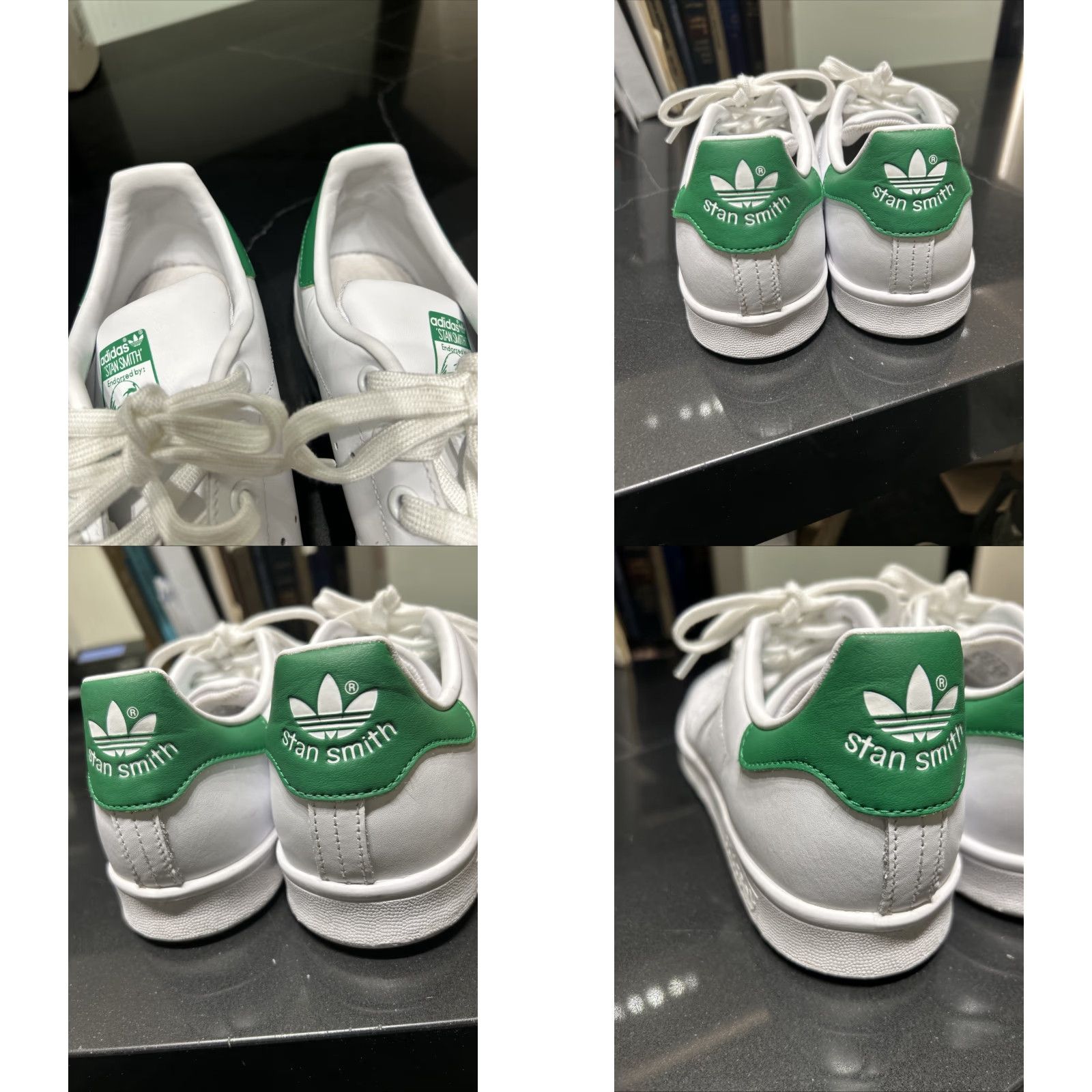 Adidas adidas Originals Stan Smith White Green Classic Sneakers Men 9.5 White 2017 Sneakers Flawless Condition Size US 10 / EU 43 - 8 Thumbnail