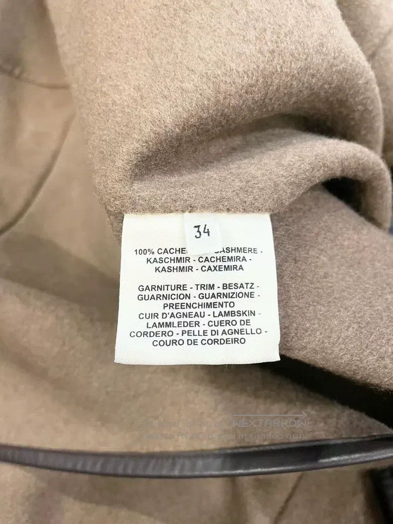 Hermes Hermes Autumn and Winter Fringe Cashmere Coat Size XXS / US 00 / IT 34 - 6 Thumbnail