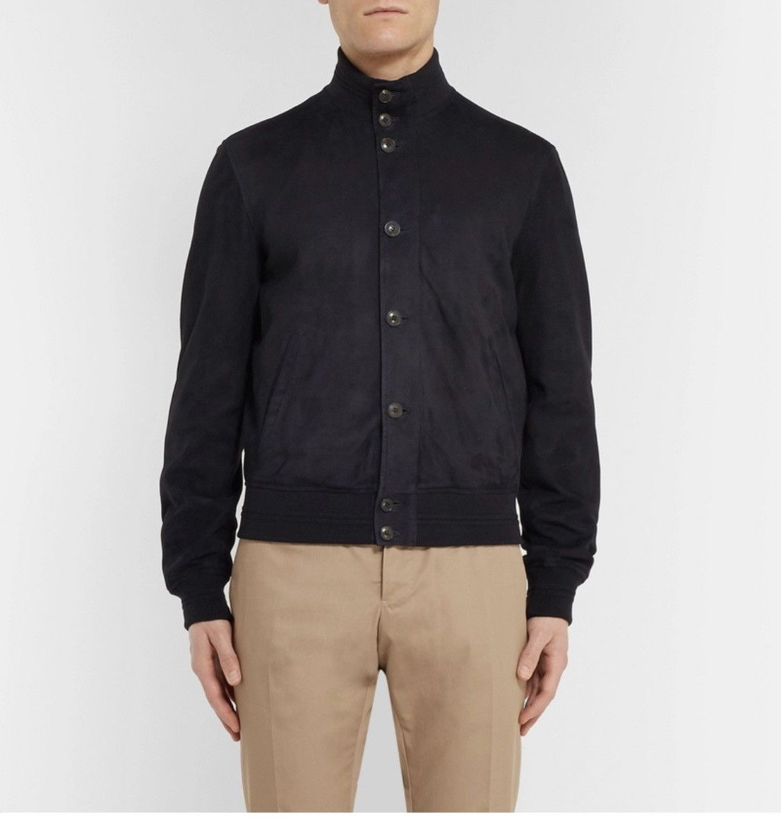 SALLE PRIVEE Salle Prive Eero Suede Bomber Size US S / EU 44-46 / 1 - 2 Thumbnail