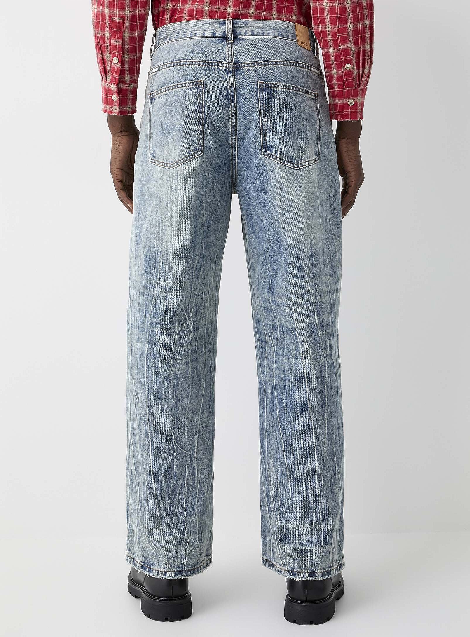 Other BNWT SS25 FOUND DISTRESSED FADED JEANS 32 Size US 32 / EU 48 - 10 Thumbnail