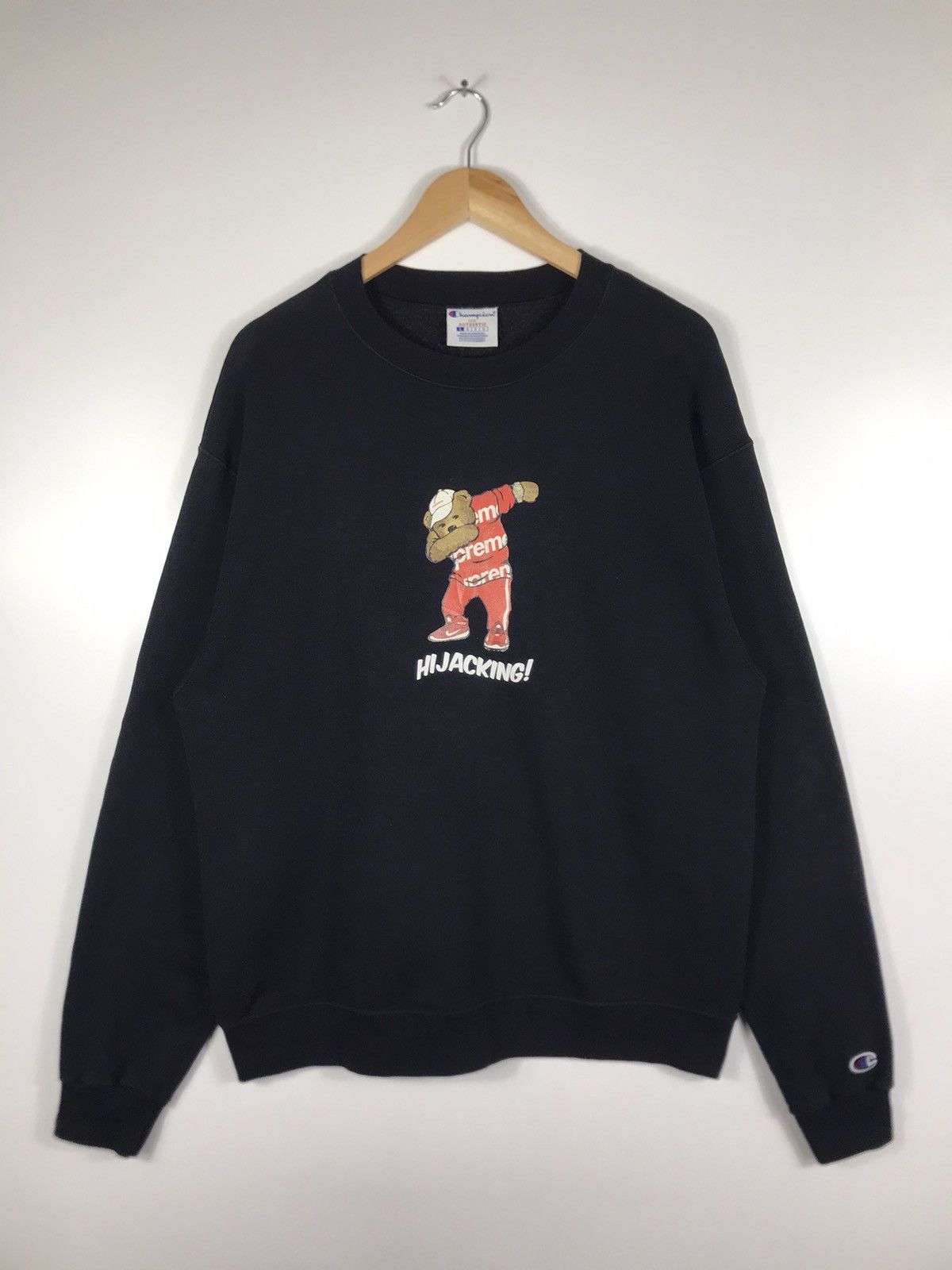 Champion 🔥Streetwear Champion Supreme Hijacking Sweatshirt Size US L / EU 52-54 / 3 - 1 Thumbnail