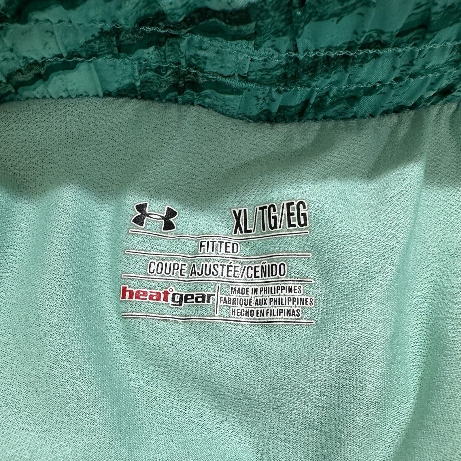 Under Armour Under Armour XL Fitted Running Shorts Teal Athletic 3 Inseam Size 38" / US 16 / IT 52 - 4 Thumbnail