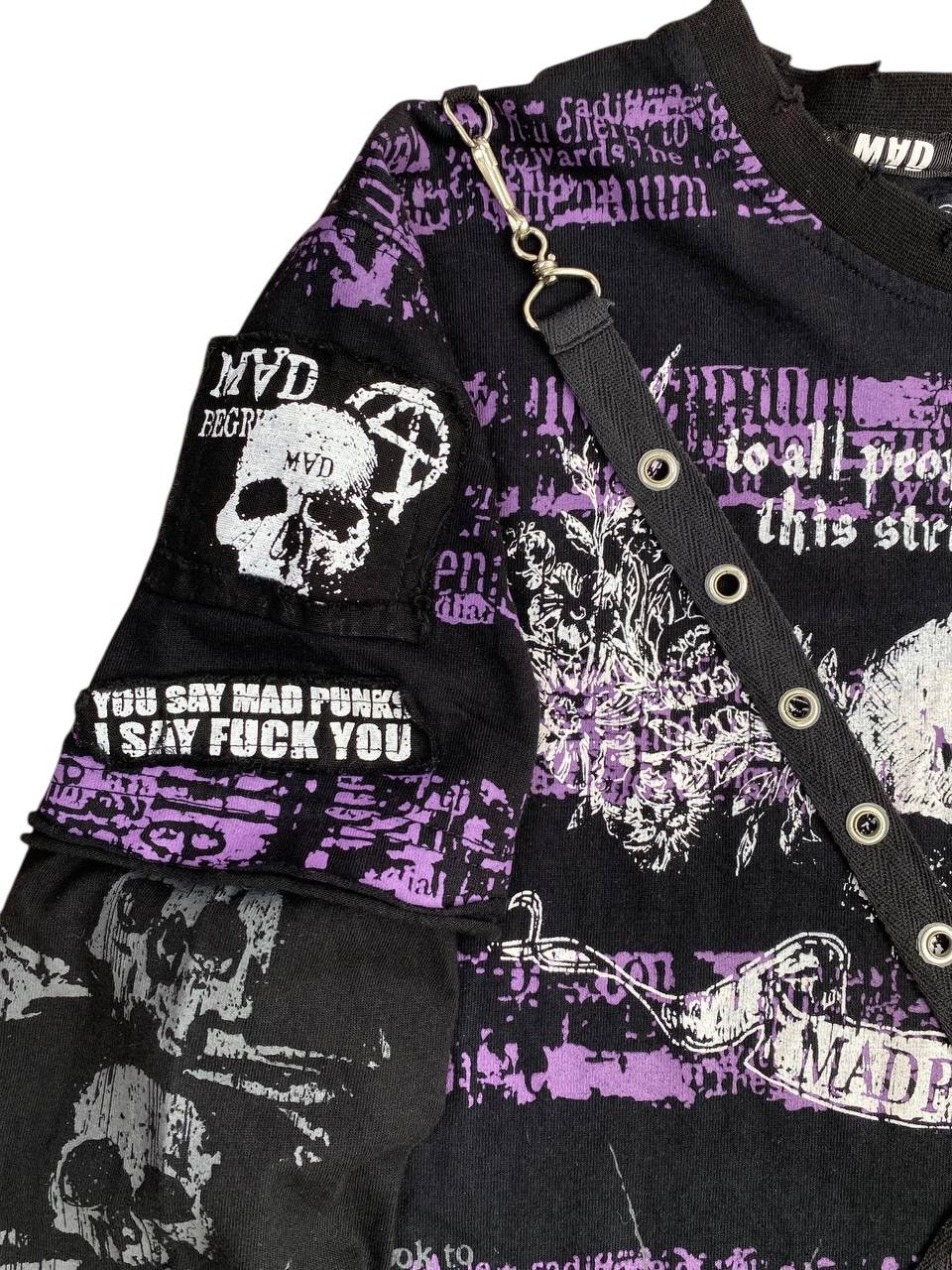 Seditionaries 2000's Mad Punk Bondage Longsleeves Size US L / EU 52-54 / 3 - 10 Thumbnail