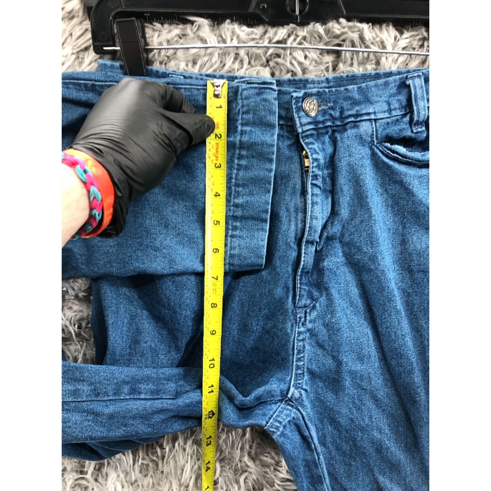 Vintage Sonoma Jeans Size 8 Womens Straight 5-Pocket Denim Medium Wash Blue High Rise Regular Fit Adult Womens Size 30" / US 8 / IT 44 - 4 Thumbnail