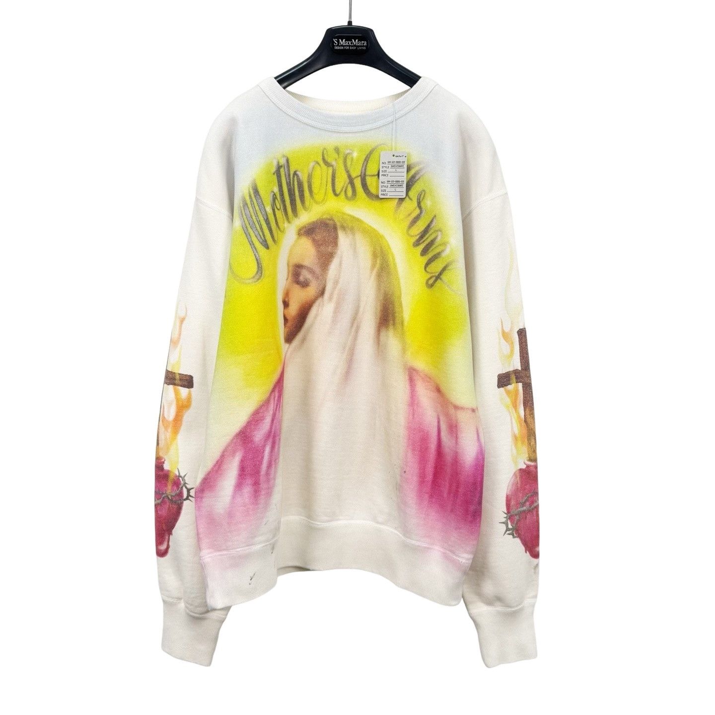 Saint Michael Saint Michael Mothers Arms Graphic Sweatshirt L Size US L / EU 52-54 / 3 - 1 Thumbnail
