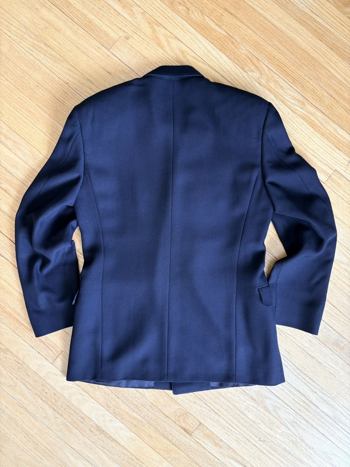 Celine Vintage Céline Paris Suit Jacket Double Breasted Blazer Size 46R - 10 Thumbnail