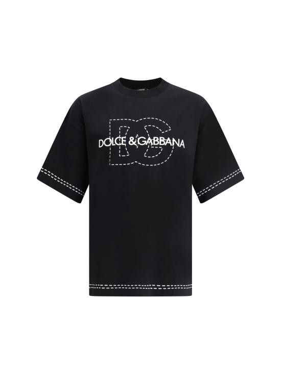 Dolce & Gabbana DOLCE & GABBANA Men T-Shirts G8SH6TG7O5U N0000 BLACK Size US S / EU 44-46 / 1 - 1 Thumbnail