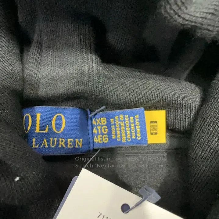 Polo Ralph Lauren Polo Ralph Lauren Printed Logo Hooded Sweatshirt. Size US XL / EU 56 / 4 - 5 Thumbnail